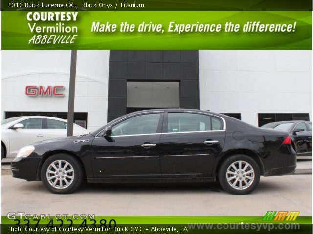 2010 Buick Lucerne CXL in Black Onyx