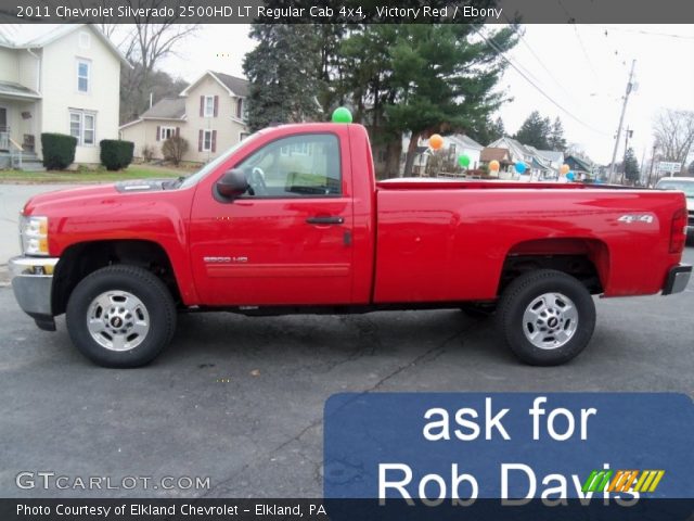 2011 Chevrolet Silverado 2500HD LT Regular Cab 4x4 in Victory Red