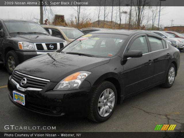 2009 Nissan Altima 2.5 S in Super Black
