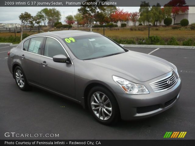 2009 Infiniti G 37 Journey Sedan in Platinum Graphite