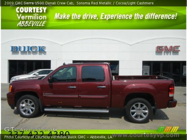 2009 GMC Sierra 1500 Denali Crew Cab in Sonoma Red Metallic