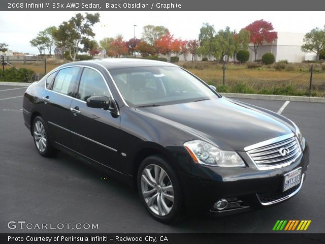 2008 Infiniti M 35x AWD Sedan in Black Obsidian