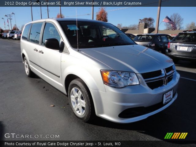 2012 Dodge Grand Caravan SE in Bright Silver Metallic