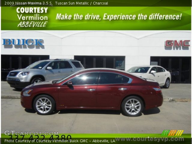 2009 Nissan Maxima 3.5 S in Tuscan Sun Metallic
