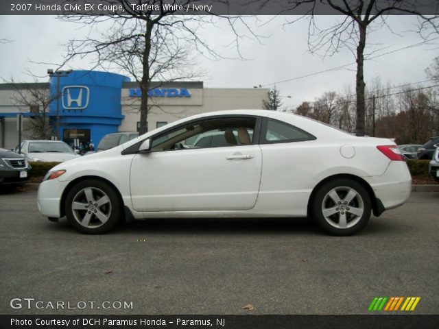 2007 Honda Civic EX Coupe in Taffeta White