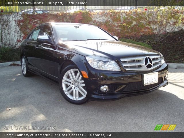 2008 Mercedes-Benz C 300 Sport in Black