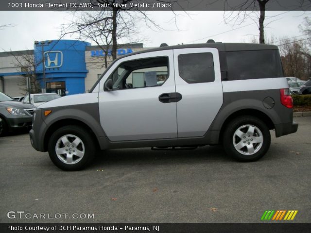 2003 Honda Element EX AWD in Satin Silver Metallic