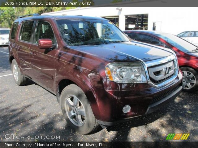 2009 Honda Pilot EX in Dark Cherry Pearl