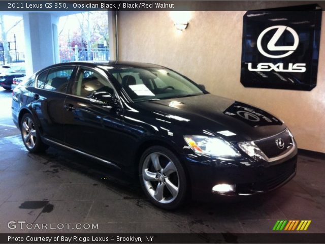 2011 Lexus GS 350 in Obsidian Black