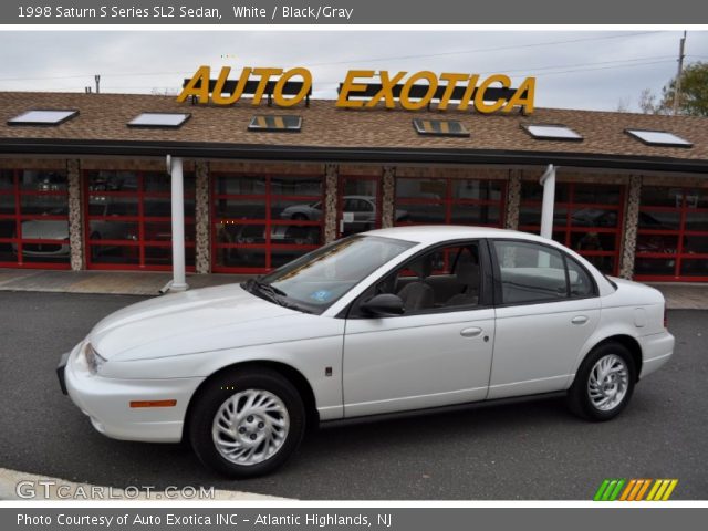 1998 Saturn S Series SL2 Sedan in White