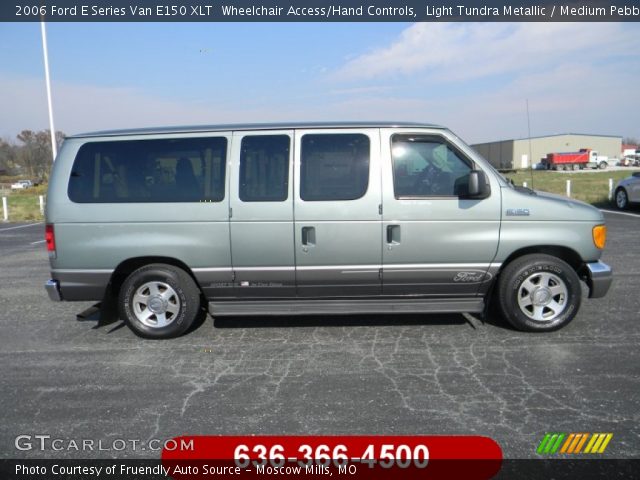 2006 Ford E Series Van E150 XLT  Wheelchair Access/Hand Controls in Light Tundra Metallic