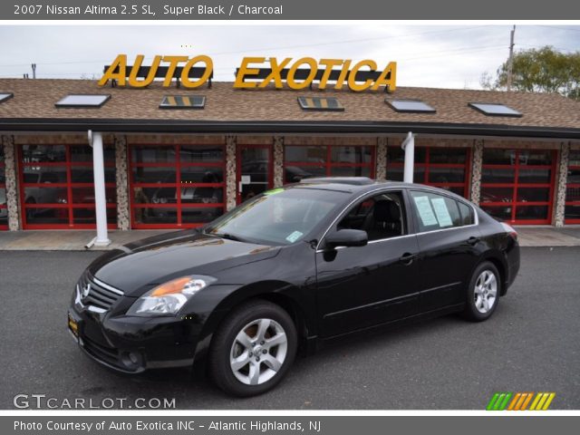 2007 Nissan Altima 2.5 SL in Super Black