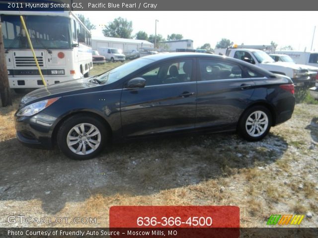2011 Hyundai Sonata GLS in Pacific Blue Pearl