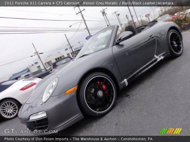 2012 Porsche 911 Carrera 4 GTS Cabriolet in Meteor Grey Metallic