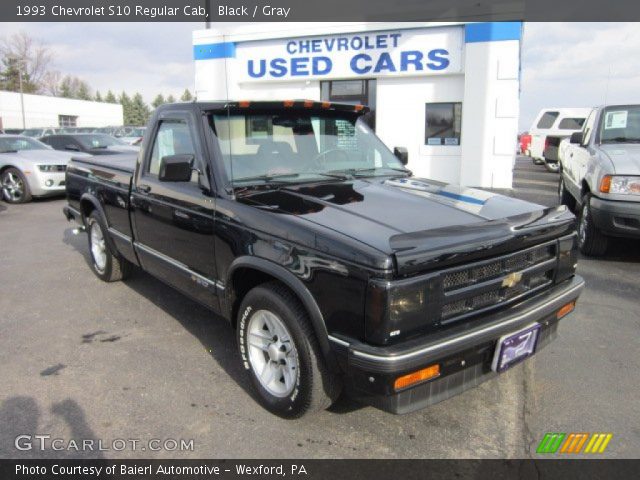 1993 Chevrolet S10 Regular Cab in Black