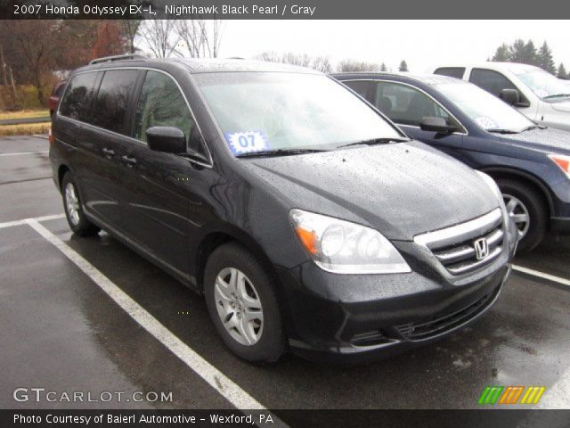 2007 Honda Odyssey EX-L in Nighthawk Black Pearl