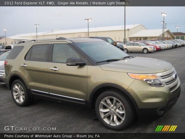 2012 Ford Explorer XLT 4WD in Ginger Ale Metallic