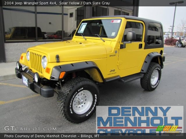 2004 Jeep Wrangler Sport 4x4 in Solar Yellow