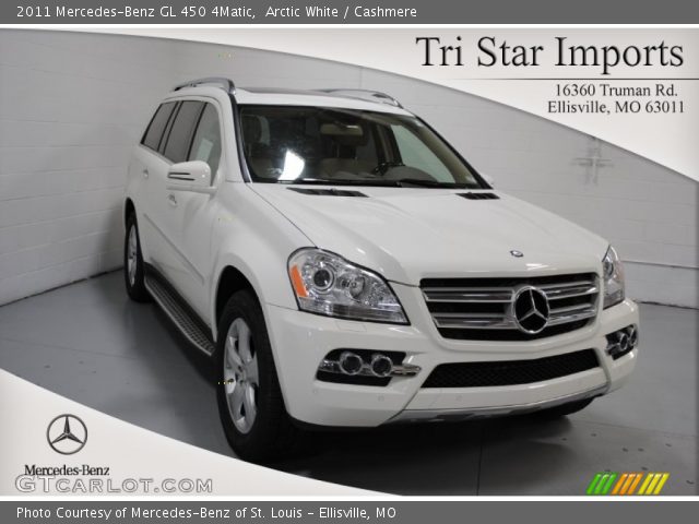 2011 Mercedes-Benz GL 450 4Matic in Arctic White