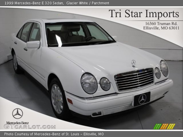 1999 Mercedes-Benz E 320 Sedan in Glacier White