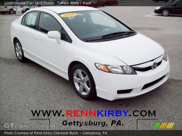 2010 Honda Civic LX-S Sedan in Taffeta White