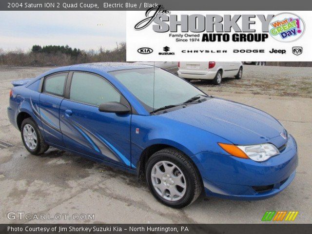 2004 Saturn ION 2 Quad Coupe in Electric Blue