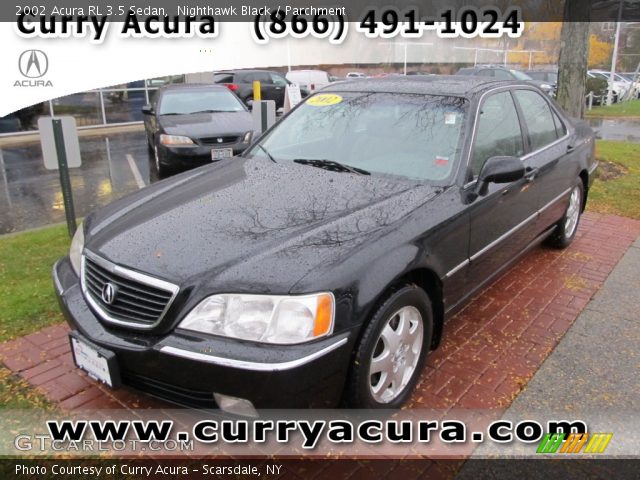 2002 Acura RL 3.5 Sedan in Nighthawk Black
