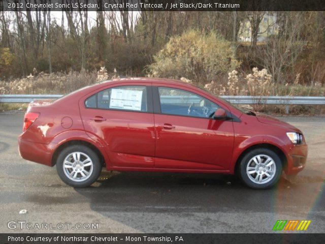 2012 Chevrolet Sonic LS Sedan in Crystal Red Tintcoat