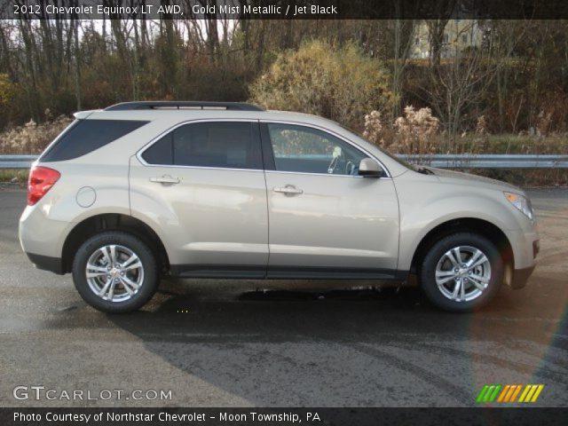 2012 Chevrolet Equinox LT AWD in Gold Mist Metallic