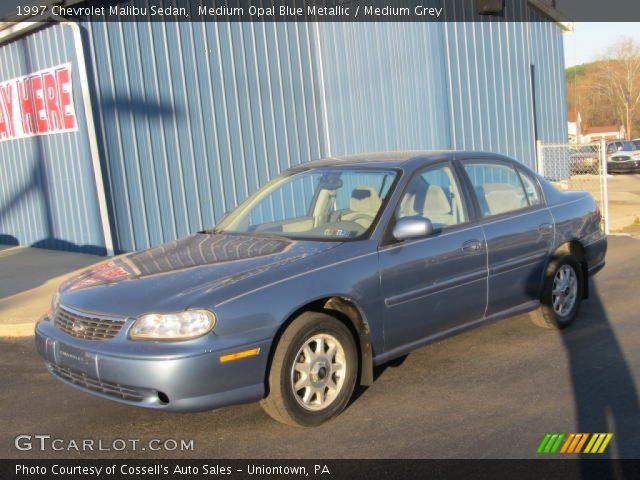 1997 Chevrolet Malibu Sedan in Medium Opal Blue Metallic