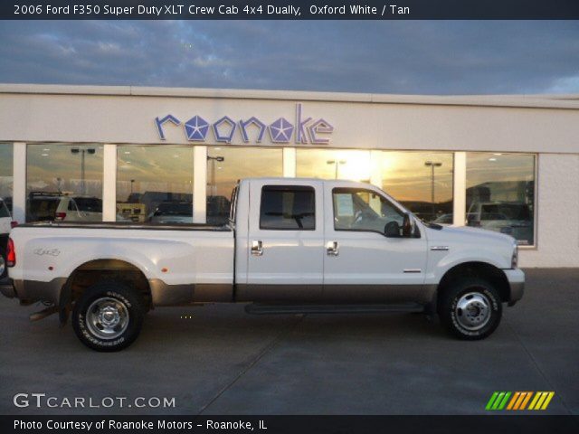2006 Ford F350 Super Duty XLT Crew Cab 4x4 Dually in Oxford White