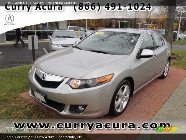 2009 Acura TSX Sedan in Palladium Metallic
