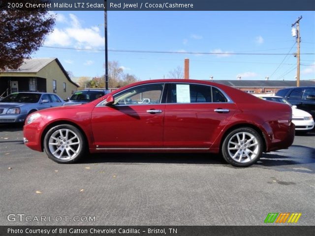 2009 Chevrolet Malibu LTZ Sedan in Red Jewel