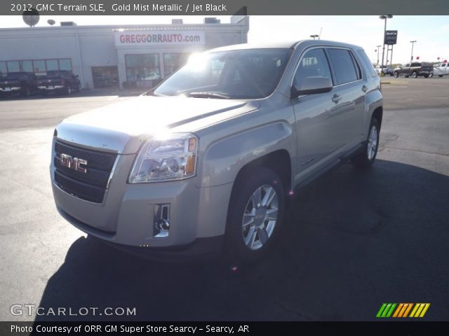 2012 GMC Terrain SLE in Gold Mist Metallic