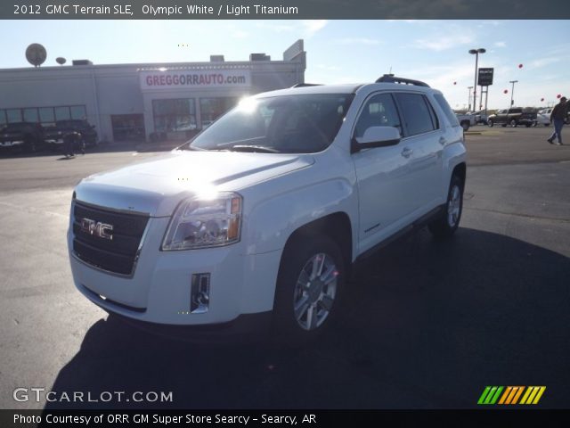 2012 GMC Terrain SLE in Olympic White