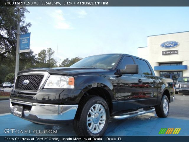 2008 Ford F150 XLT SuperCrew in Black