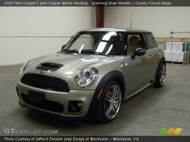 2007 Mini Cooper S John Cooper Works Hardtop in Sparkling Silver Metallic
