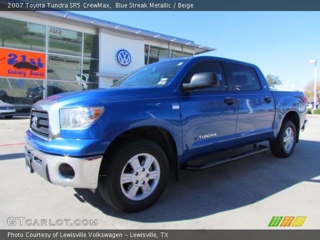 2007 Toyota Tundra SR5 CrewMax in Blue Streak Metallic