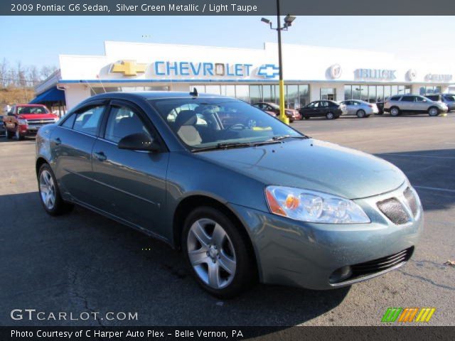 2009 Pontiac G6 Sedan in Silver Green Metallic