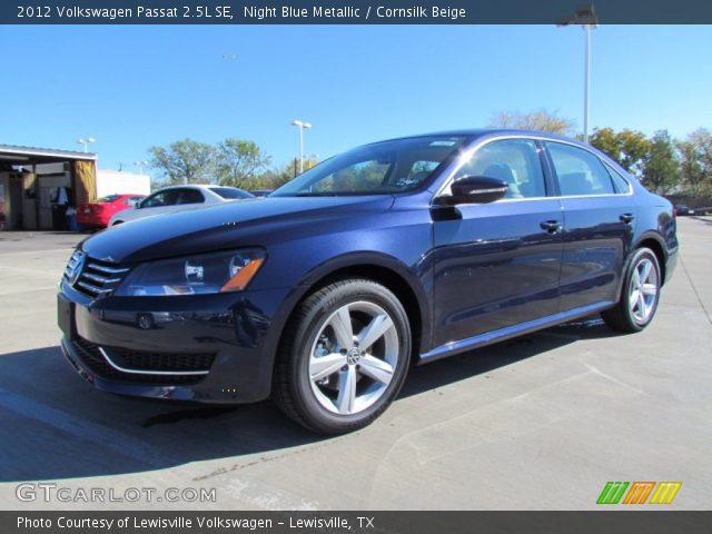 2012 Volkswagen Passat 2.5L SE in Night Blue Metallic