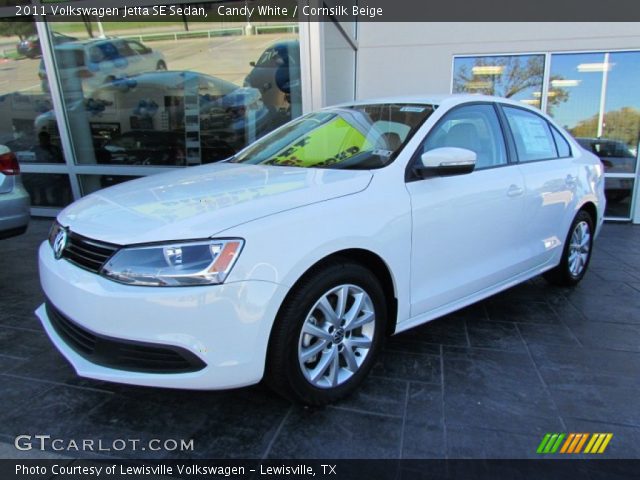 2011 Volkswagen Jetta SE Sedan in Candy White