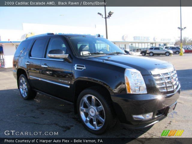 2009 Cadillac Escalade AWD in Black Raven