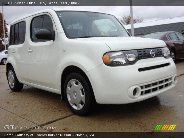 2010 Nissan Cube 1.8 S in White Pearl