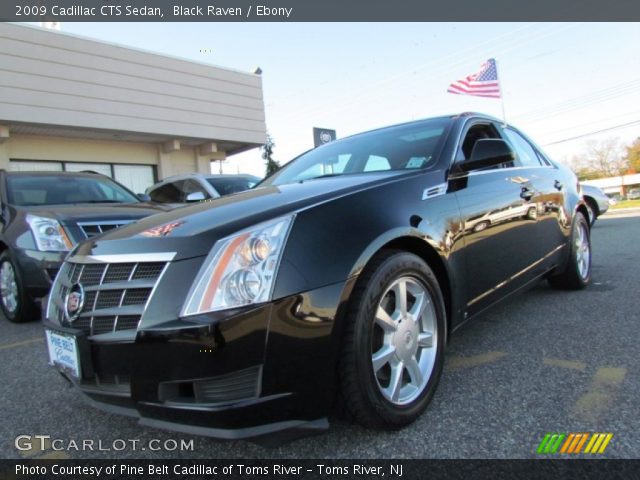 2009 Cadillac CTS Sedan in Black Raven