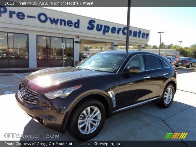 2011 Infiniti FX 35 AWD in Midnight Mocha