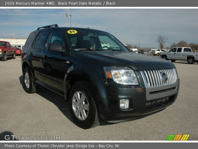 2009 Mercury Mariner 4WD in Black Pearl Slate Metallic