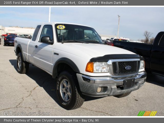 2005 Ford Ranger FX4 Off-Road SuperCab 4x4 in Oxford White
