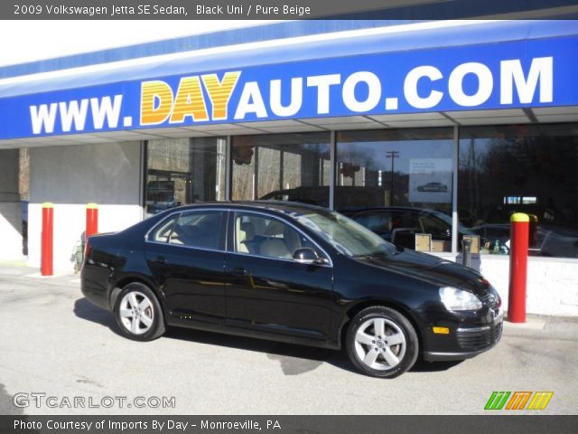 2009 Volkswagen Jetta SE Sedan in Black Uni