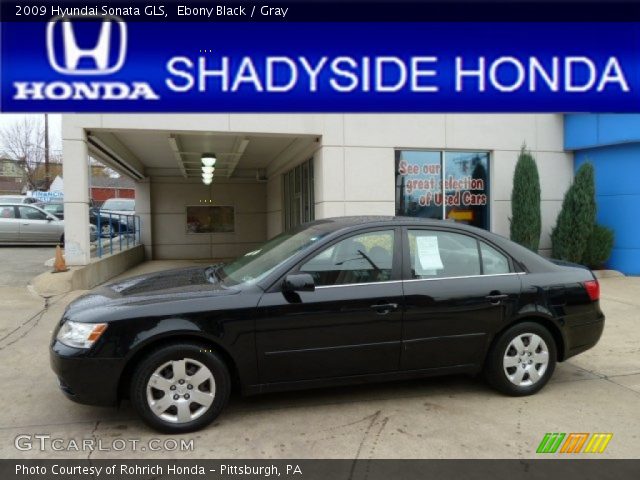2009 Hyundai Sonata GLS in Ebony Black