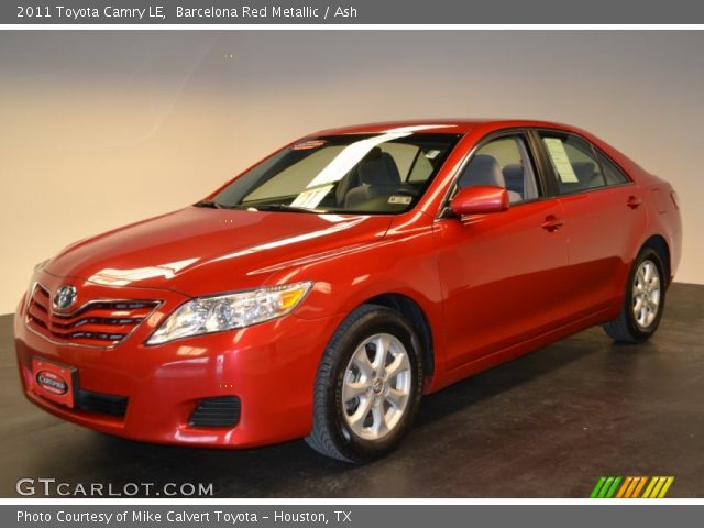 2011 Toyota Camry LE in Barcelona Red Metallic